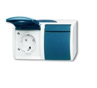 BJ 20-2 EBW-53 - Presa schutzkontakt con cabina Protezione da contatto