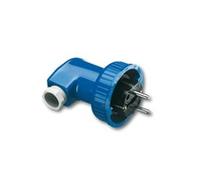 BUSCH JAEGER 2CKA002211A0092 74 WD - Type F - 2P+E - Black,Blue - AC - 250 V -