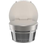 Busch-Jaeger 6251/28-136-WL Busch-Wächter® PRO - Rilevatore di movimento wireless a 280°, con controllo tramite app Bluetooth, montaggio flessibile, senza fili, in acciaio inox 2CKA006200A0865