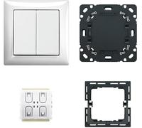 Busch-Jaeger 6716 UJ-914 Friends of Hue Smart Switch Set completo, Busch-balance SI, senza fili, bianco alpino (2CKA006710A0019)