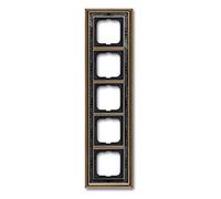 Busch-Jaeger Cornice a 5 scomparti 1725-843 ms/decorazione anticata Anth Busch-Dynasty 4011395219249