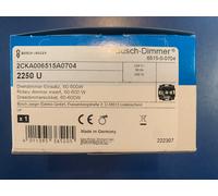 Busch-Jaeger Dimmer AC 230V -50Hz , 60-600W 2250 U Glüh-halogenlampen
