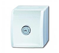 Busch-Jaeger Presa Schuko al/ws 20 EWSL-54 con serratura Ocean (IP44) presa 4011395079621