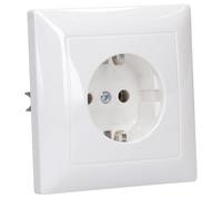 Busch-Jaeger presa Schuko da incasso 20 euj-214 914 Alpinweiss Busch di Balance si presa 4011395191323