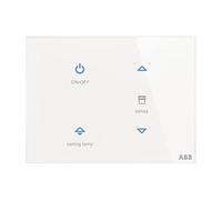 Busch-Jaeger TB/U4.8.1-CG Touch-Bedienelement, 4-fach, Installationsbus KNX, Busch-tacteo (2CKA006300A1626)