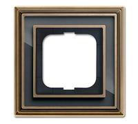 Busch-Jaeger Telaio 1 scomparto 1721-845 ms/antracite anticato Busch-Dynasty 4011395219096