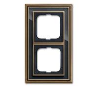 Busch-Jaeger Telaio a 2 scomparti 1722-845 ms/antracite anticato Busch-Dynasty 4011395219102