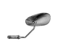 Busch & Müller 2321030600 Specchietto Retrovisore per Bicicletta, Argento, 15 x 10 x 6 cm