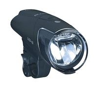 Busch & Müller Fahrradlicht Lichtset mit Ladegerät Akkus, Fanale LED Ixon IQ Fino a 40 Lux incl. Batteria e caricabatteria, Nero (Schwarz), Taglia Unica Unisex Adulto