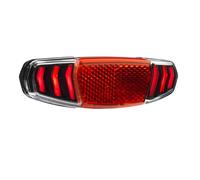 busch+müller Fanale Posteriore Dart Plus, Dinamo Unisex Adulto, Colore: Rosso, 50-80 mm