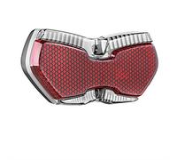 Busch & Müller, Luce LED Posteriore per Bicicletta Dynamo Toplight Plus View Unisex Adulto, Rot, 10 x 3 x 3 cm