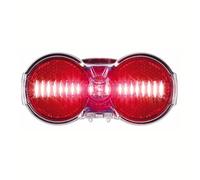Busch&muller Fanale Posteriore Toplight Flat S Plus Red / Clear