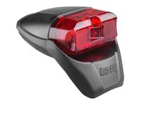Busch&muller Led Dinamo Rear Light Rosso Black / Red