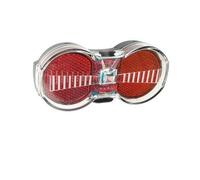 Busch&muller Toplight Flat S Rear Light Rosso Red / Clear