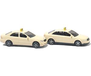 Busch N BU 2ER-Set Mercedes und Audi Taxis