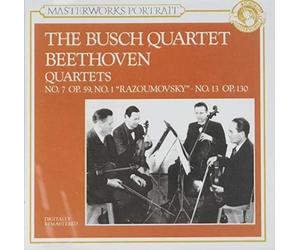 Busch String Qu Beethoven: String Quartet No. 7 Op. 59 / No. 1 'Razumovsky' (CD)