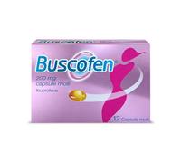 Buscofen 12 capsule, ibuprofene contro dolori da ciclo 12 pz Capsule m
