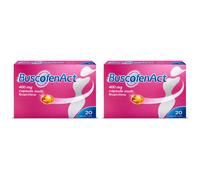 BuscofenAct 20 capsule, ibuprofene contro dolori forti da ciclo 2x20 p