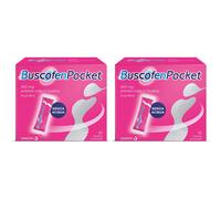 BuscofenPocket 10 bustine, ibuprofene contro dolori forti da ciclo 2x1