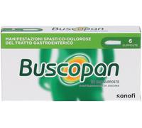 buscopan 10 mg N-butilbromuro di Joscina Antispastico 6 Supposte
