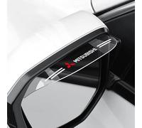 BUSDPL 2 Pezzi Specchietto Retrovisore Visiera Antipioggia per Mitsubishi Mirage G4(A1O) 2013-2019, Specchietti Laterali Copertura della Pioggia Accessori Auto