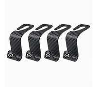 BUSDPL 4 Pezzi Gancio per Poggiatesta Auto per Mazda 3 5 6 CX5 CX30 CX3 MX5 Axela MS Atez Angkesaila, Ganci per Sedile Posteriore Organizzatore Conservazione Dell'auto Accessori