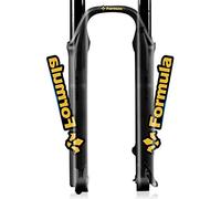 BUSEB Adesivi for Forcella Anteriore in Bicicletta F-O-R-M-U-L-A Mountain Bike Fork Decalcomanie for Forcella Anteriore Adesivi for Biciclette in Bicicletta (Color : Gold)