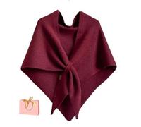 Busgiuar Gettoreach Scarf, Women's Solid Color Triangle Scarf Shawl With Loop, Soft Comfortable for Daily Wear (#03)