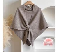 Busgiuar Murou Fashion Shawl,Knitted Shawls And Wraps for Women,Cardigan Cape Cashmere Shoulder,Women's Solid Color Scarf (#07)