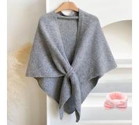 Busgiuar Murou Fashion Shawl,Knitted Shawls And Wraps for Women,Cardigan Cape Cashmere Shoulder,Women's Solid Color Scarf (#05)