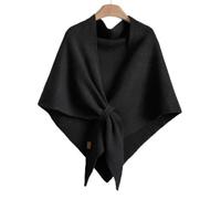 Busgiuar Murou Fashion Shawl,Knitted Shawls And Wraps for Women,Cardigan Cape Cashmere Shoulder,Women's Solid Color Scarf (#02)