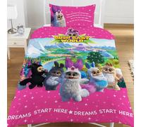 Bush Baby World - Completo copri-piumino per letto singolo Sparkle (SG14551)
