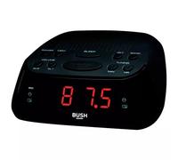 Bush Doppio Allarme Sonno Timer Grande Display Orologio Radio con Fm/Am E