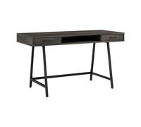 Bush Furniture Steele - Scrivania da 54 W in noce americano scuro | Tavolo per computer per casa e ufficio