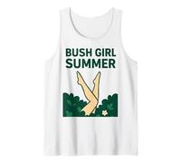 Bush Girl Summer - Design divertente per amanti della natura Canotta