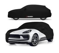 BUSHBOCK® Premium SUV copertura per interni - Telo protettivo in raso - Telo di copertura per auto per interni (nero, SUV)