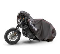 BUSHBOCK® Telone di copertura premium per moto/scooter con struttura ripstop - non si strappano più - per esterni e interni - impermeabile - telo per moto (XL)