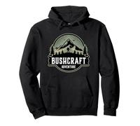 Bushcraft Avventura Abilità di sopravvivenza all'aperto Natura Campeggio Felpa con Cappuccio