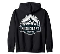Bushcraft Avventura Abilità di sopravvivenza all'aperto Natura Campeggio Felpa con Cappuccio