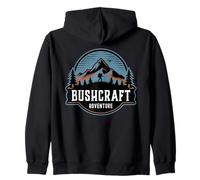 Bushcraft Avventura Abilità di sopravvivenza all'aperto Natura Campeggio Felpa con Cappuccio