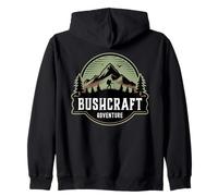 Bushcraft Avventura Abilità di sopravvivenza all'aperto Natura Campeggio Felpa con Cappuccio