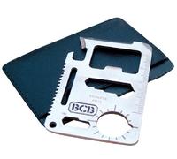 Bushcraft BCB - Piccolo Strumento Multifunzione, Colore: Argento