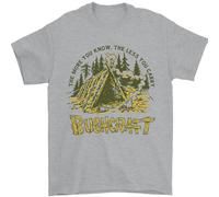 Bushcraft Divertente Outdoor Attività Scout Campeggio Uomo T-Shirt 100% Cotone