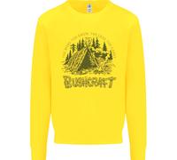 Bushcraft Divertente Outdoor Pronto Campeggio Scout Bambini Felpa Maglione
