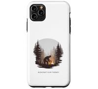 Bushcraft is My Therapy - Natura, abilità e sopravvivenza Custodia per iPhone 11 Pro Max
