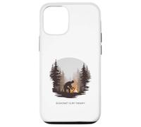 Bushcraft is My Therapy - Natura, abilità e sopravvivenza Custodia per iPhone 12/12 Pro