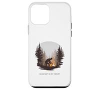 Bushcraft is My Therapy - Natura, abilità e sopravvivenza Custodia per iPhone 12 mini
