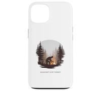 Bushcraft is My Therapy - Natura, abilità e sopravvivenza Custodia per iPhone 13