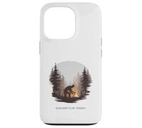 Bushcraft is My Therapy - Natura, abilità e sopravvivenza Custodia per iPhone 13 Pro