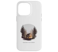 Bushcraft is My Therapy - Natura, abilità e sopravvivenza Custodia per iPhone 14 Pro Max